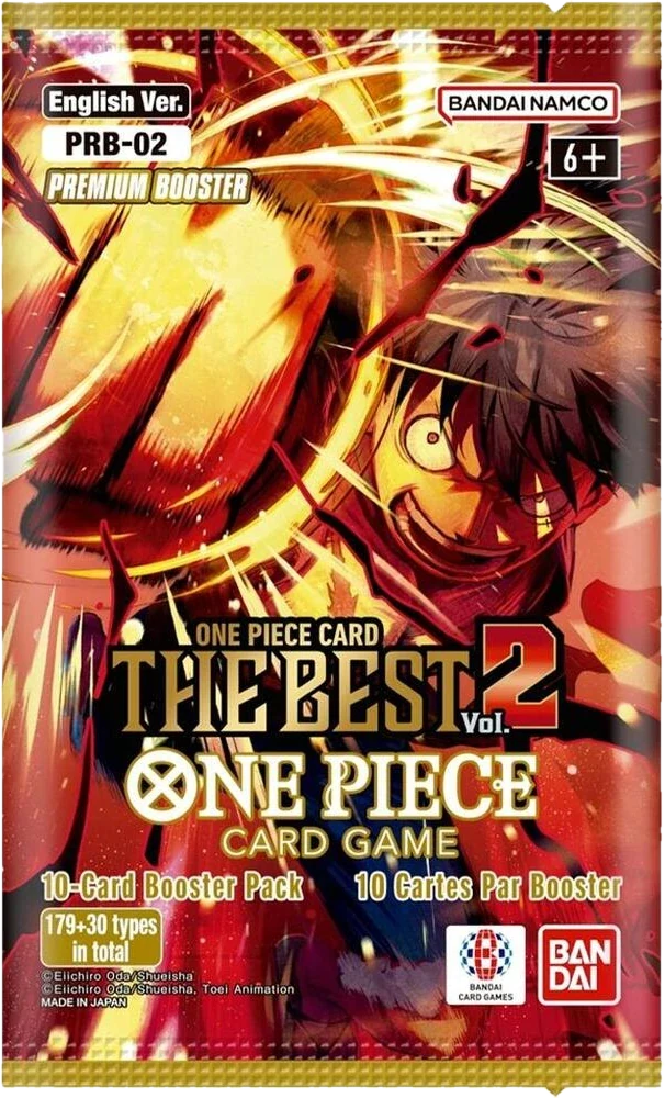 One Piece Card The Best vol.2 pack